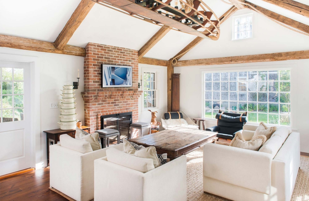 Nantucket Historic Home Renovation of a property downtown built in 1746.