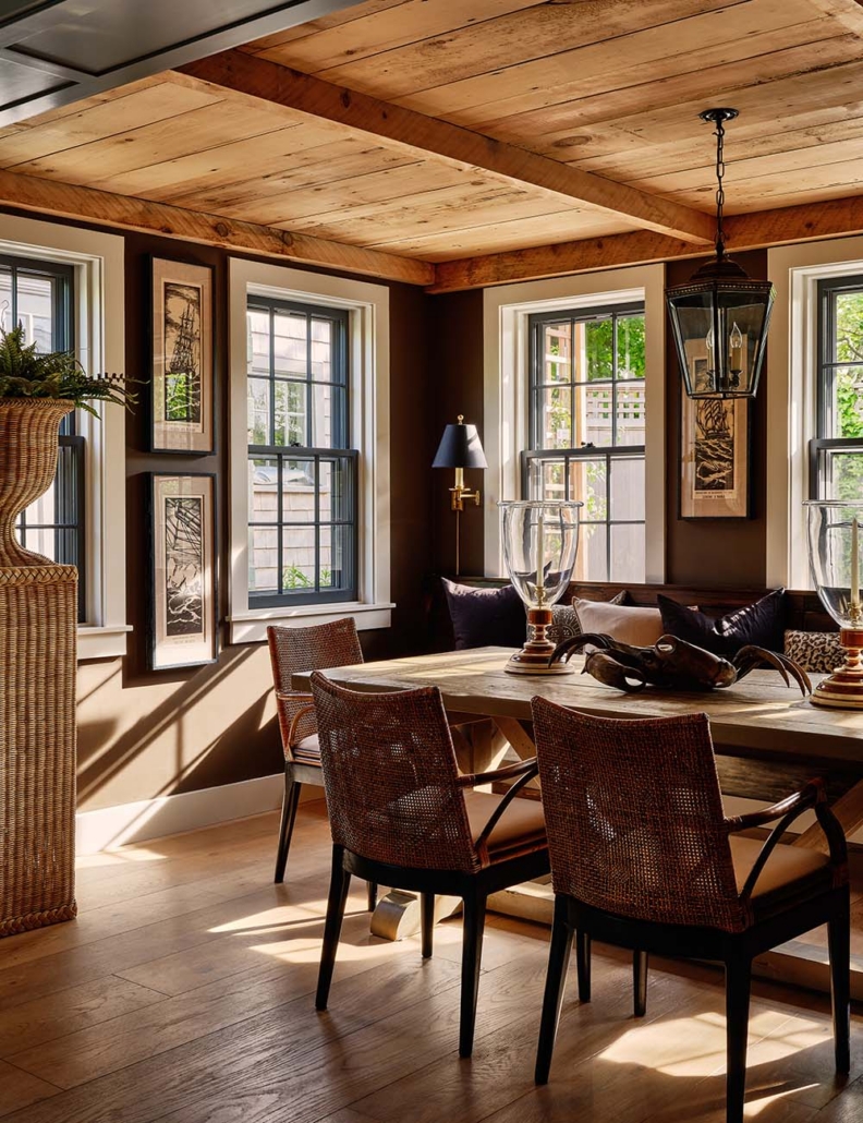 Nantucket Historic Home Renovation of Orange St property built in 1760.