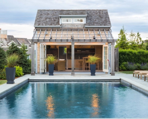 Nantucket Builders Main Street Construction built this Nantucket custom home in the South Valley.