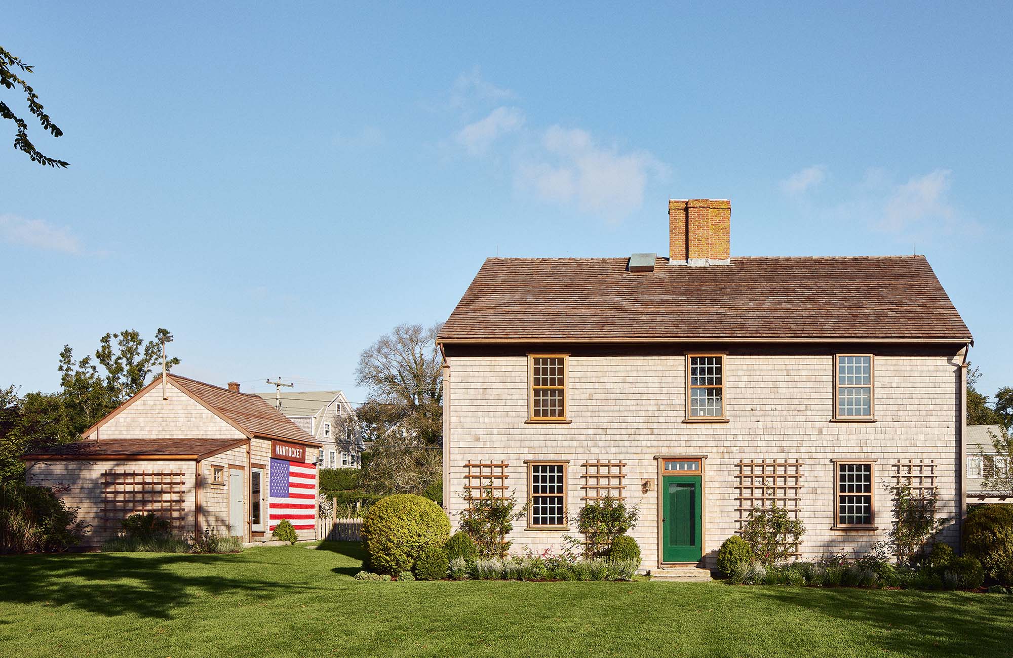 Nantucket Historic Home Renovation of a home on West Chester St. built in 1722.